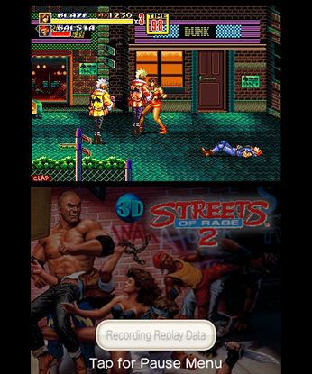 3D Streets of Rage 2 Free eShop Download Code 1