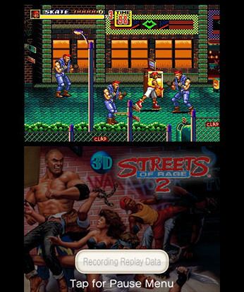 3D Streets of Rage 2 Free eShop Download Code 2
