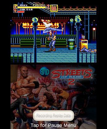 3D Streets of Rage 2 Free eShop Download Code 5