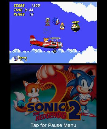 3D Sonic The Hedgehog 2 Free eShop Download Codes 2