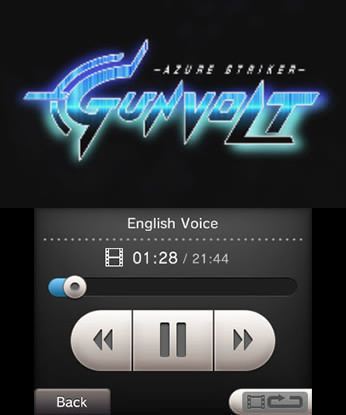 Azure Striker Gunvolt The Anime Free eShop Download Code 3